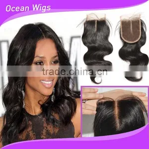 Cheap Brazilian Freestyle Top Silk Base Closure Freestyle Parting thumbnail-1