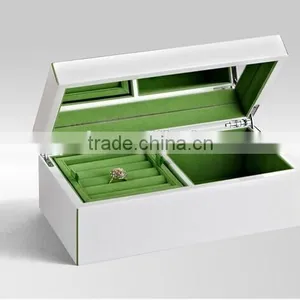 Luxury Wood Piano Glossy Lacquer Finished Handmade Wooden Box Wooden Jewelry Box Wooden Accessories Box thumbnail-4