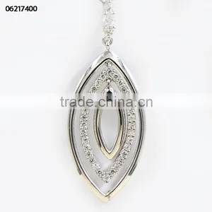 Yujinfu New Design Fashion Jewelry 925 Silver Pendant Micro Pave cz 925 Pendant Sterling Silver thumbnail-1