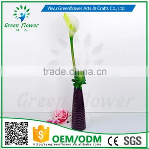 2016 PVC Calla Lily Artificial Flowers Real Touch Home Decorative Flowers Wreaths Flowers Gift for Wedding Party Decoration thumbnail-1