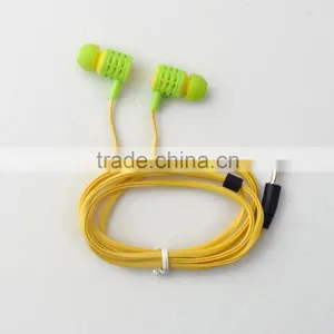 2015 New Products Print Logo Domed Logo Earphone With OEM Brand for Promotion thumbnail-2