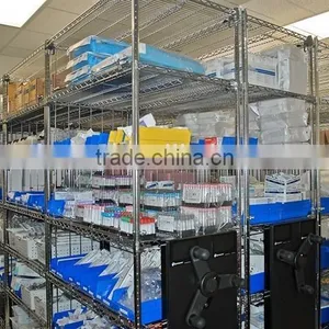 Stainless Steel Wire Shelving for Hospital Storage Use thumbnail-1