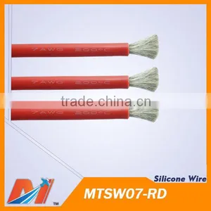 Maytech Flexible High Voltage Resisting 7AWG Silica Gel Wire Cable Red and Black thumbnail-2