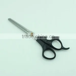 Professional Hair Cut Salon Stainless Steel Single Teeth Blade Barber Scissors thumbnail-2