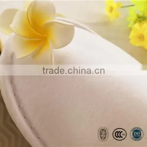 Hotel Cut Pile Closed Toe Slipper With Tag Logo Bathroom Slippers thumbnail-2