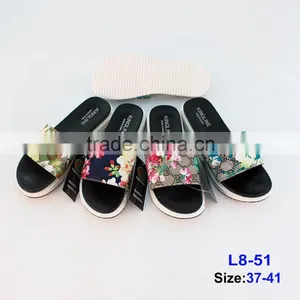 Wholesale Comfortable Ladies Elegant Pcu Pvc Lady Slippers Ready for Sale thumbnail-1