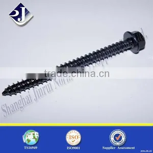 Hex Flange Wood Screw Black Zinc Salt Spray Test 48hours thumbnail-1
