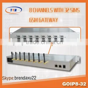 8 Port 32 Sim Cards Gsm/cdma/wcdma Voip Gsm Gateway Price,phone Wcdma 850/1900/2100 thumbnail-1