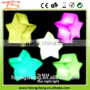 7 Color Changing LED Supply Star Baby Mood Lamp Night Light Baterry Operated thumbnail-3