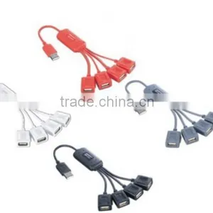 .com China Wholesale for Promotion 4 in 1 Cable 4 Port Expander Types 4 USB Hub thumbnail-5