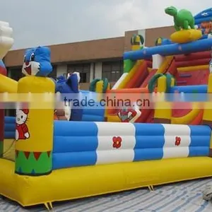 Cartoon Fun City Giant Inflatable Kids Playground Equipment for Sale Quality Choice thumbnail-3