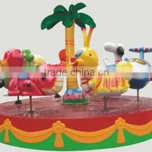 2013 Hot Sale Mini Playground Carousel Rides for Sale thumbnail-1