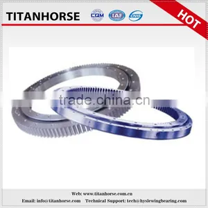 Double Row Ball Slewing Ring Bearings for CNC Automation Equipment thumbnail-1