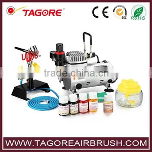 Tagore TG212K-08 Wholesale Airbrush Tattoo Kits for Starters and Beginners thumbnail-1