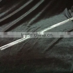 Clear Quartz Crystal Pillar or Optical Glass Rod thumbnail-3