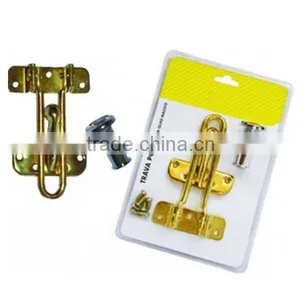 Door Guard and Peep Hole Set Hinge Lock Chain Lock Door Hardware thumbnail-1
