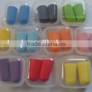 Plastic Box Packaging Ear Plugs Foam Ear Plugs >30s Sleeping Ear Plugs Slow Return thumbnail-1