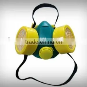 2016 Hot Sell Double Filter Half Gas Mask Similar as 3M Gas Mask Double Filter Military Chemical Half Face Filter Gas Mask thumbnail-1
