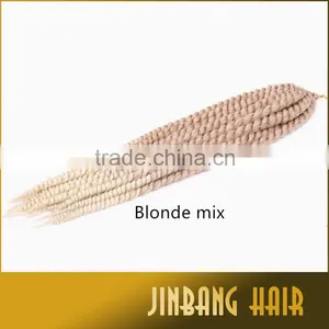 New Premium Synthetic Hair Extension Ombre Color 2x Havana Mambo Twist Crochet Braid Hair thumbnail-5