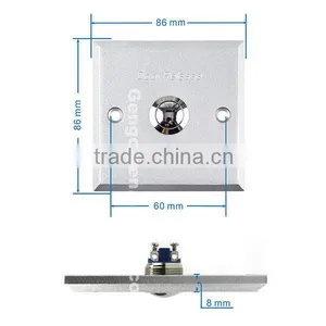 ACCESS CONTROL 12V DOOR OPEN ALUMINUM ALLOY SWITCH thumbnail-3