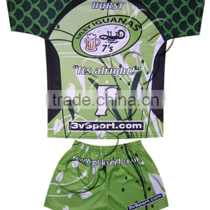 Digitally Sublimated Rugby Uniform thumbnail-2