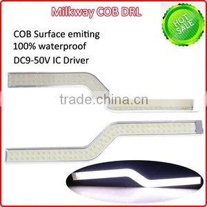 DRL Day Time Running Light DC 9-50V CobFull Surface Light Emitting thumbnail-6