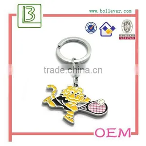 Custom Printing Logo Metal Golf Keychain Gift thumbnail-5