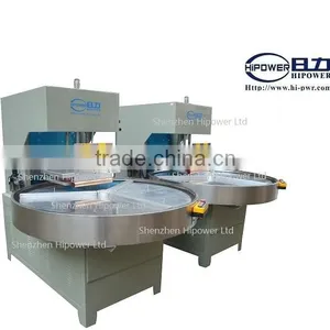 Round Turntable Radio Frequency Welding Machine thumbnail-1