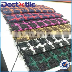 Winter Warm Fabric Tartan Fabric Terry Wool Fabric for Woman thumbnail-1