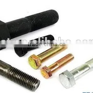 Hex Bolts Nuts Fasteners DIN933 DIN931 Low Carbon Steel 4.8 6.8 8.8,, 15 thumbnail-4