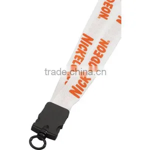 1" Recycled Dye Sublimated Waffle Weave Lanyard thumbnail-1