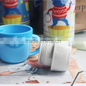 Cartoon Double Wall Water Bottle Children Vacuum Thermos Flask With 2 Cups thumbnail-6