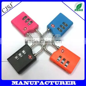 2015 New Design Whoesale Price 3 Code Tsa Code Padlock thumbnail-1