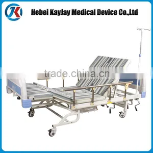 China Household Multifunctional Manual Hospital Bed Made in China thumbnail-3