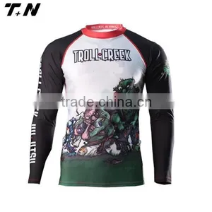Sublimation Printed Mma Rash Guard thumbnail-1