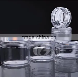 10g-150g PS Cosmetic Jar Cream Jar ,transparent Cream Jar thumbnail-1
