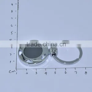 2016 Newest Promotion Car Tyre Shaped Metal Tyre Keychain thumbnail-3