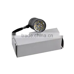 Free Laser Logo Aluminum Alloy Promotional 9 LED Fleshlight Torch thumbnail-5
