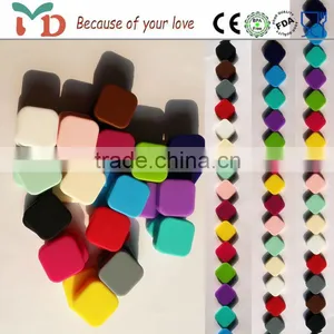 Popular Food Grade BPA Free Silicone Soft Bead Landing Wholesale for Baby Teething thumbnail-5