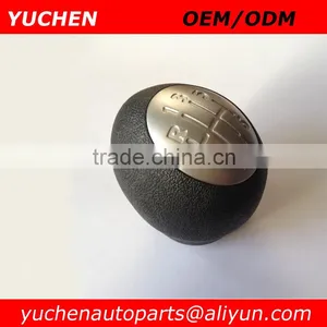 YUCHEN Car Gear Shift Knobs Silver Short Knob 6 Speed For Renault CLIO II KANGOO II TWINGO Car Styling thumbnail-2