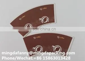 Hot Selling Paper Cup Sheet,paper Cup Sleeve for Ice Cream Paper Cup thumbnail-5