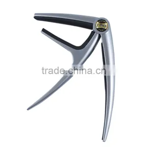 High Class Level Latest Zinc Alloy With Hidden String Designed Silver/Gold/Black Guitar Capo thumbnail-2