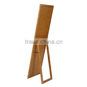 Pier Glass With Bamboo Stand thumbnail-1