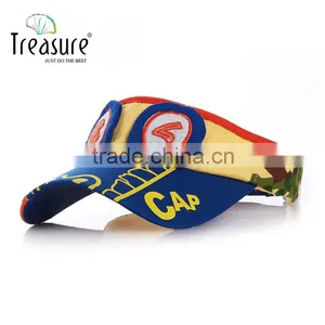 Custom Hot Selling Cartoon Lovely Animal Baby Visor Hat With Cheap Price thumbnail-4
