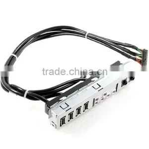 0G3XVD 4x USB & Audio I/O Panel G3XVD CN-0G3XVD Panel For Dell Optiplex 790 thumbnail-1