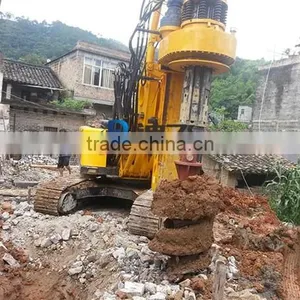 DFR-520 Full Hydraulic Ground Screw Pile Driving Machine thumbnail-6