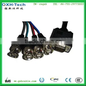 High Quality Standard VGA to 4BNC Monitor Cable thumbnail-1