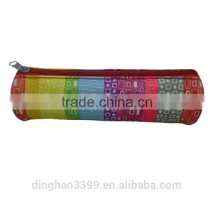 High Quality Supplies Cosmetic Makeup Bag Zipper Pouch Purse Colorful Pencil Case, Pencil Bag thumbnail-1