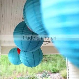 2016 Wholesale Cheap Paper Lanterns Chinese Round Lanterns Wedding Paper Lanterns thumbnail-6