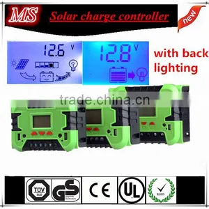 20A PWM LCD Dual USB Solar Panel Battery Regulator Charge Controller 12/24V thumbnail-3